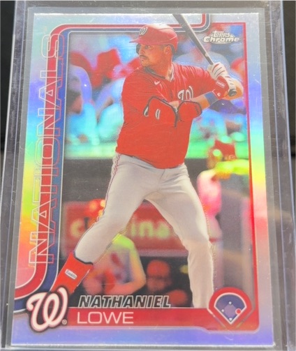 2025 Topps Chrome #49 Nathaniel Lowe — front