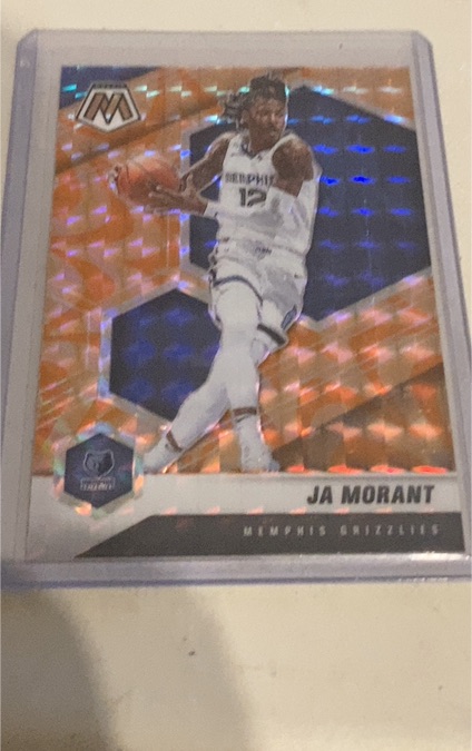 2020-21 Panini Mosaic #40 Ja Morant — front