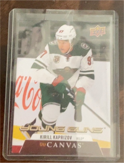 2020-21 Upper Deck UD Canvas Young Guns #C225 Kirill Kaprizov — front