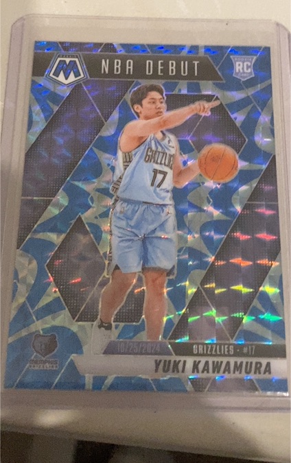 2024-25 Panini Mosaic NBA Debut #265 Yuki Kawamura — front