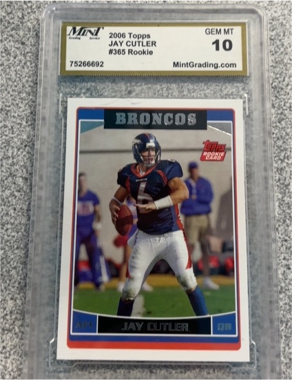 2006 Topps #365 Jay Cutler Rookie — front