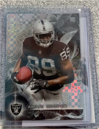 2015 Topps Platinum #114 Amari Cooper — front