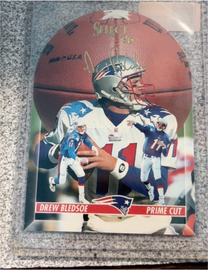 1996 Select Prime Cuts #6 Drew Bledsoe — front