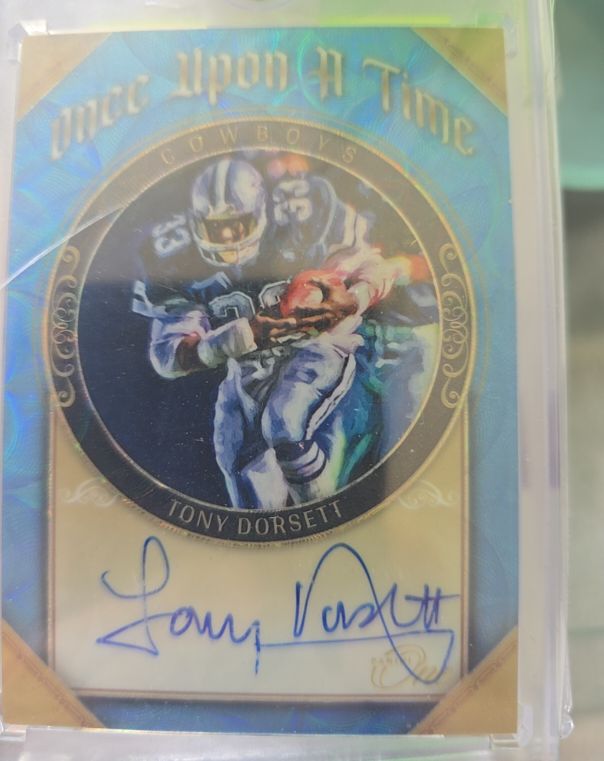 2021 Panini One Once Upon A Time Tony Dorsett — front