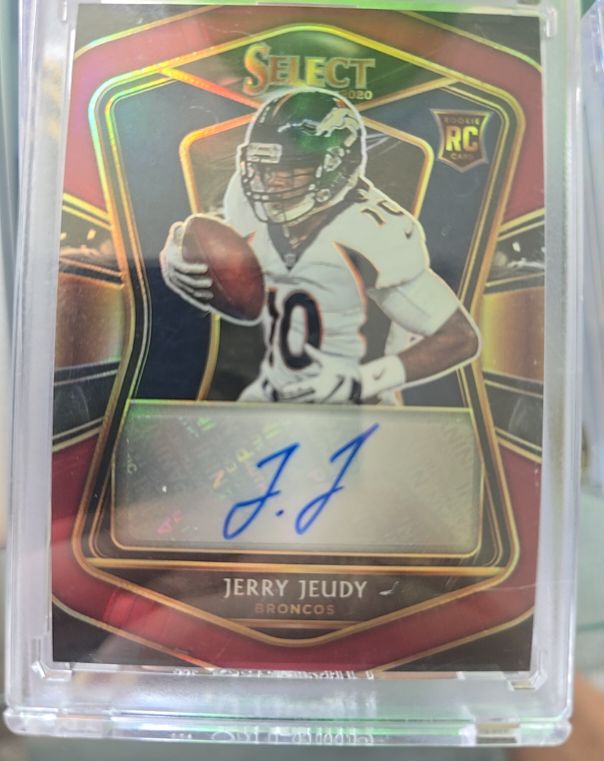 2020 Panini Select #Jerry Jeudy — front