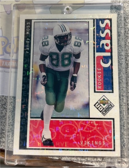 1998 Upper Deck UD Choice #200 Randy Moss Rookie Class — front