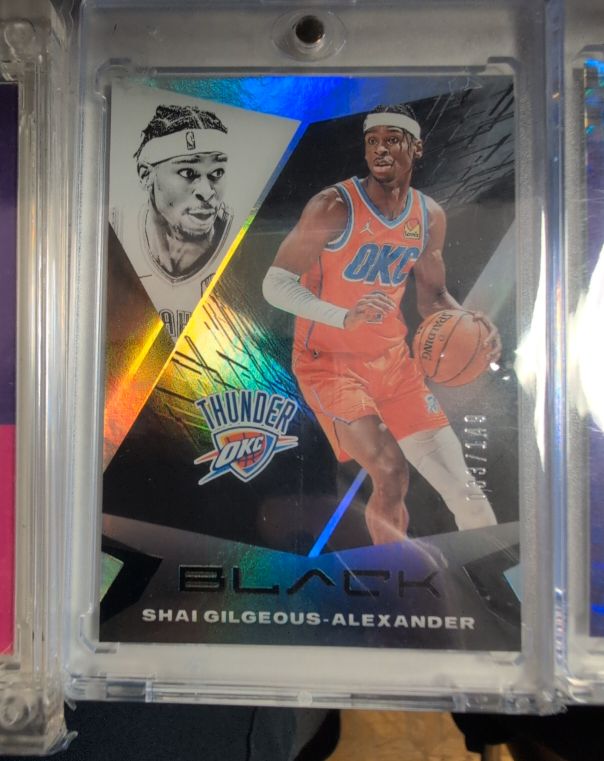 2020 Panini Black Shai Gilgeous-Alexander — front