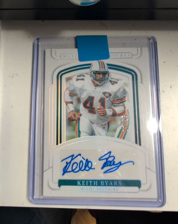 2024 Panini National Treasures #SIGS-KBS Keith Byars — front