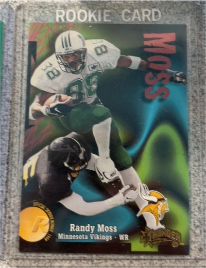 1998 Skybox Thunder #242 Randy Moss Rookie Card — front