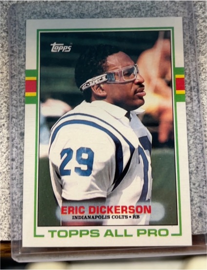 1989 Topps All Pro #206 Eric Dickerson — front