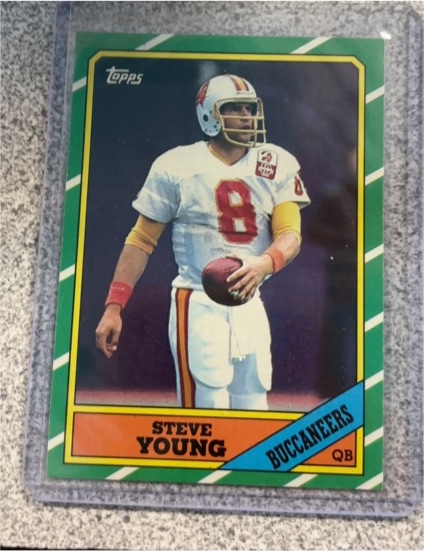 1986 Topps #374 Steve Young — front