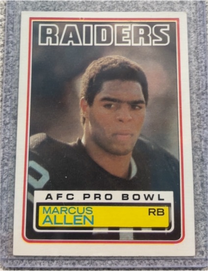 1983 Topps #294 Marcus Allen — front