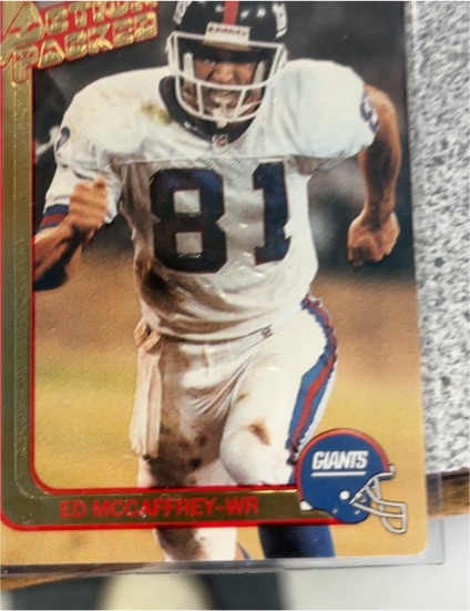 1991 Action Packed #23 Ed McCaffrey Rookie — front