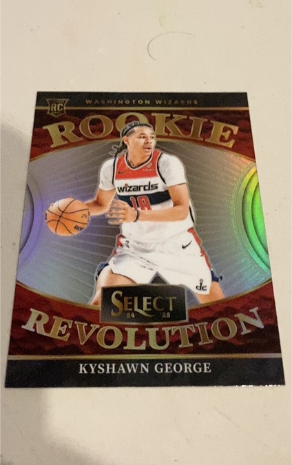2024-25 Panini Select #23 Kyshawn George Rookie Revolution — front