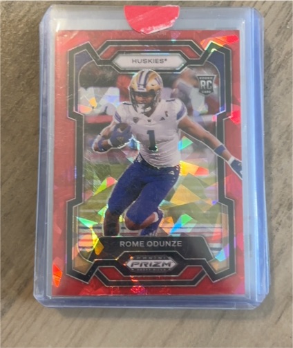 2024 Panini Prizm Draft Picks #111 Rome Odunze — front