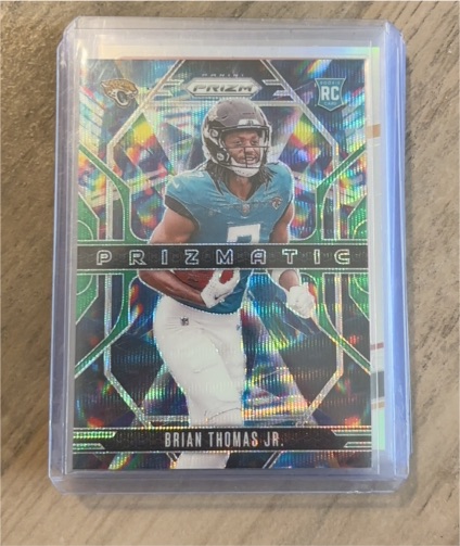 2024 Panini Prizm - Prizmatic #19 Brian Thomas Jr. — front