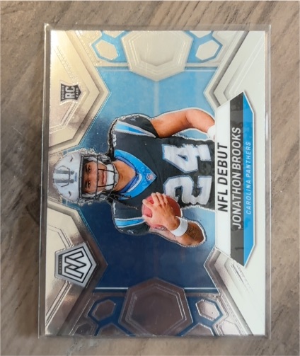 2024 Panini Mosaic NFL Debut #276 Jonathan Brooks — front