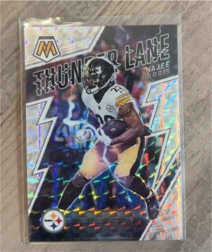 2022 Panini Mosaic #TL-5 Najee Harris Thunder Lane — front