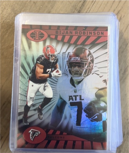 2024 Panini Illusions #5 Bijan Robinson — front