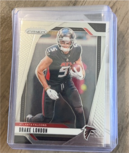 2024 Panini Prizm #12 Drake London — front