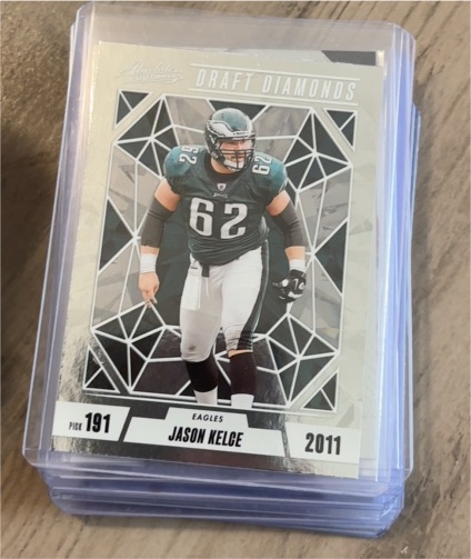 2024 Panini Absolute Draft Diamonds #DD-JKE Jason Kelce — front