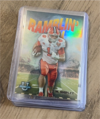 2022 Bowman University Chrome #RM-6 Will Shipley Ramblin' Man — front