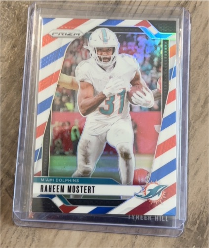 2024 Panini Prizm #179 Raheem Mostert — front