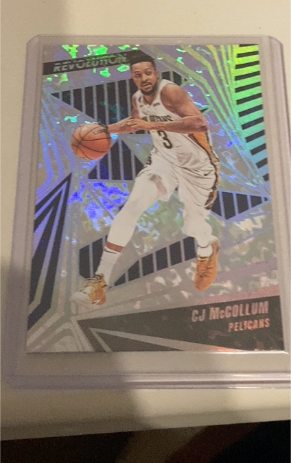2023-24 Panini Revolution Winter #33 CJ McCollum — front