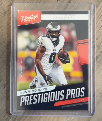 2024 Panini Prestige Prestigious Pros #PP-DST D'Andre Swift — front