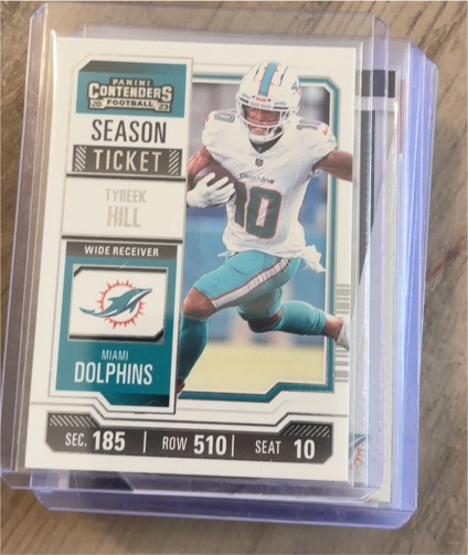 2023 Panini Contenders Season Ticket #65 Tyreek Hill — front