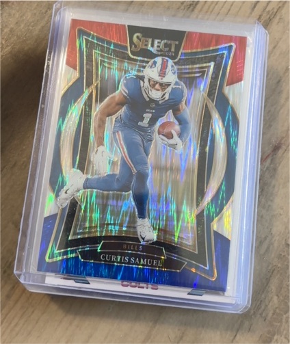2024 Panini Select #1 Curtis Samuel — front