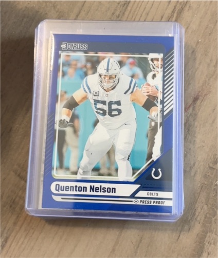 2024 Panini Donruss #116 Quenton Nelson — front