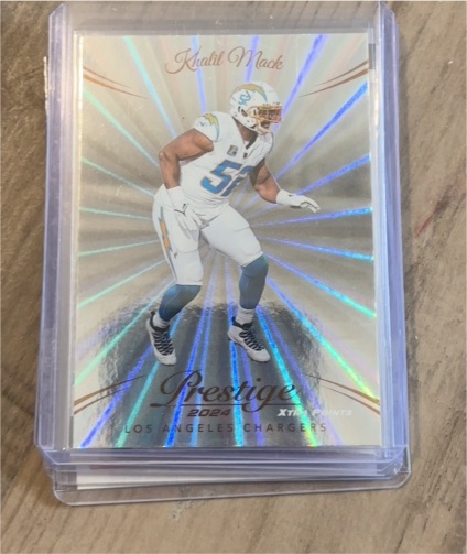2024 Panini Prestige Xtra Points Khalil Mack — front
