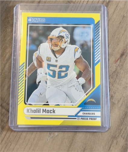 2024 Donruss #9 Khalil Mack — front
