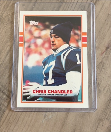 1989 Topps #209 Chris Chandler — front