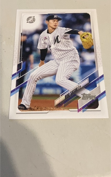 2021 Topps Pro Debut #PDC-1 Roki Sasaki — front