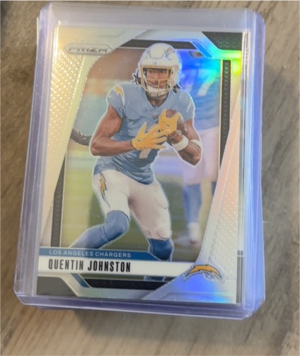 2024 Panini Prizm #160 Quentin Johnston — front