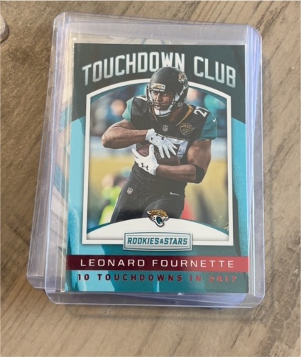 2018 Panini Rookies & Stars Touchdown Club #TD-26a Leonard Fournette — front