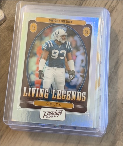 2024 Panini Prestige Living Legends #LL-DFY Dwight Freeney — front