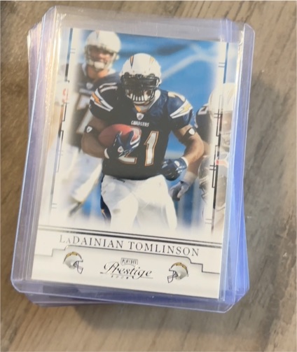 2008 Playoff Prestige #82 LaDainian Tomlinson — front