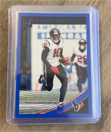 2018 Panini Donruss #115 DeAndre Hopkins — front