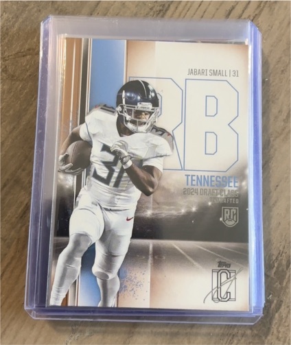 2024 Topps Signature Class #190 Jabari Small — front