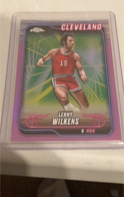 2024-25 Topps Chrome #14 Lenny Wilkens — front