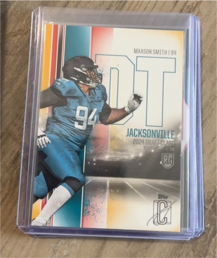 2024 Topps Signature Class #94 Maason Smith — front
