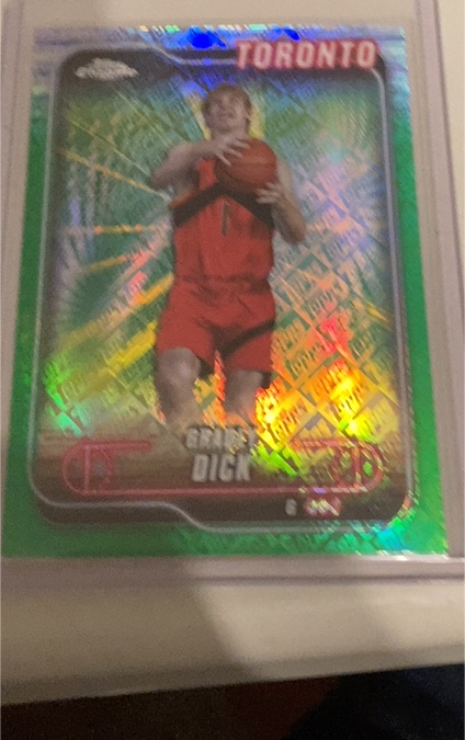 2024-25 Topps Chrome #92 Gradey Dick — front