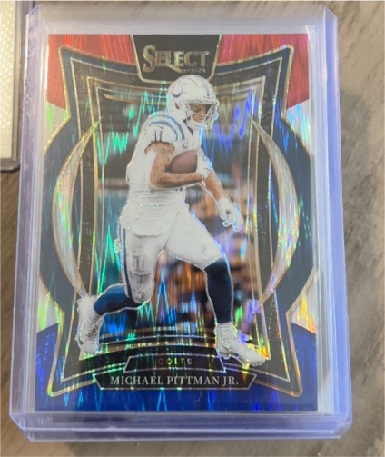 2024 Panini Select Concourse #83 Michael Pittman Jr. — front