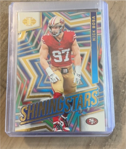 2024 Panini Illusions - Shining Stars #21 Nick Bosa — front