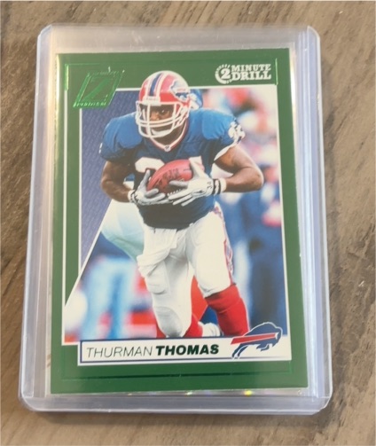 2024 Panini Zenith 2 Minute Drill #12 Thurman Thomas — front