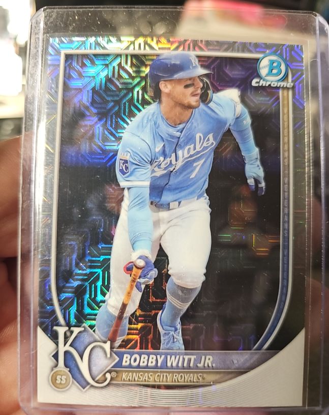 2025 Bowman Chrome #7 Bobby Witt Jr. — front
