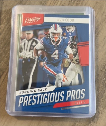 2024 Panini Prestige #PP-JCK James Cook — front